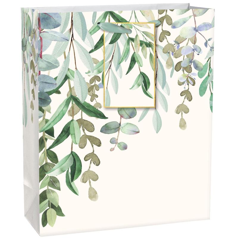 Mother’s Day | Extra Large Hanging Leaves Paper Gift Bag, 14.75In X 20In Holidays & Occasions Mother's Day