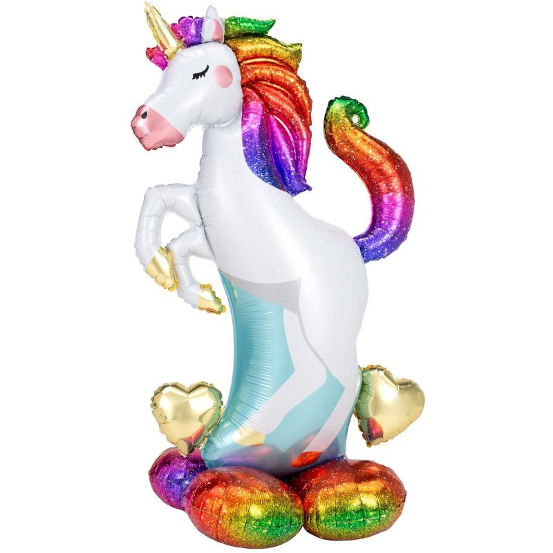 Pride | Airloonz Rainbow Unicorn Balloon, 55In Holidays & Occasions