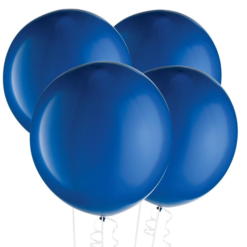 Ramadan | 4Ct, 24In, Royal Blue Balloons Holidays & Occasions Ramadan